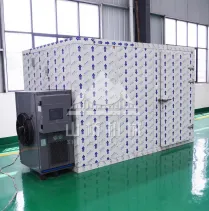 Stroj na sušenie špenátu